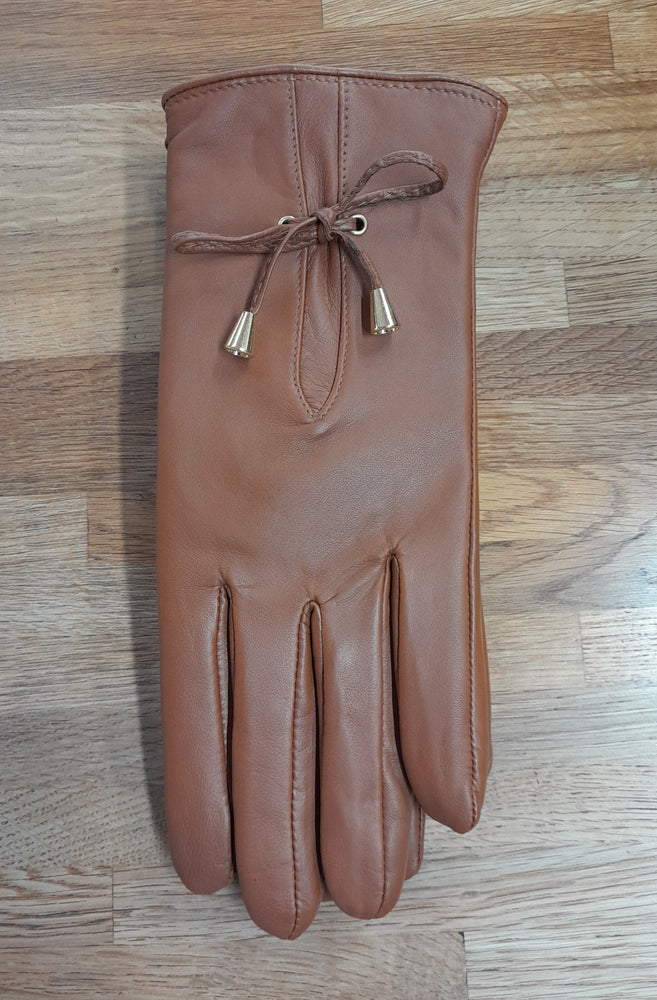 Ashwood Ladies Tan Leather Gloves 055