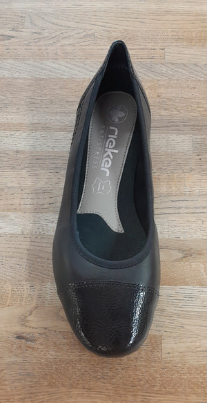 
                  
                    Rieker Black Pump
                  
                