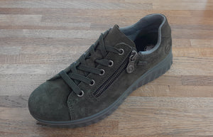 
                  
                    Khaki Waterproof Lace & Zip shoe
                  
                